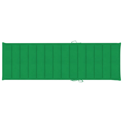 Houten Ligstoel – Tuinstoel – Lounge Stoel – Verstelbare Ligstoel – Tuinmeubel – Acaciahout – Uittrekbare Tafel – Kussen Met Vulling