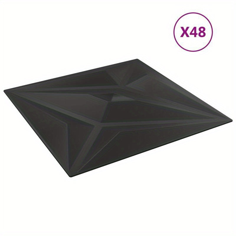 48 st Wandpanelen ster 12 square meter 50x50cm XPS wit