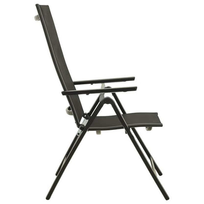 Inklapbare Tuinstoel – Outdoor Stoel – Balkonstoel – Campingstoel – Lichtgewicht – Weerbestendig Aluminium – Ergonomisch Design