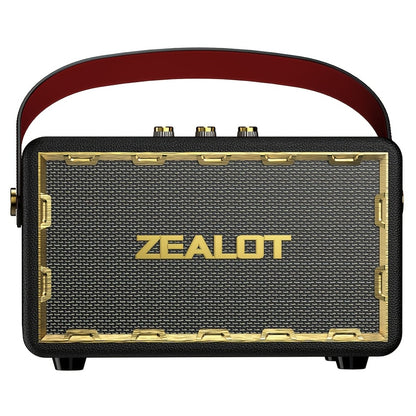 ZEALOT  50W Wireless Speaker System with Dual Pairing, 24000mAh Battery & 36H Playtime, /Type-C Charging, Wireless, Low Latency Gaming Sound, Compatible with TV/Phone/Tablet, Home Theater Stereo Sound System with Dynamic Loud