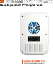 Mini Koelkast – Minibar – Compacte Koel- en Verwarmingsfunctie – 9V - 220V – Voor Kantoor - Kamer en Slaapzaal – Wit