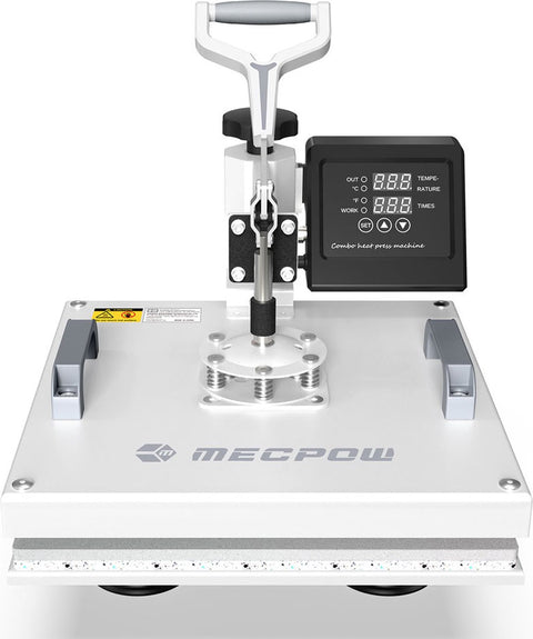 MP-3881 8-in-1 hittepersmachine, 30 oz grote capaciteit, verwarming met dubbele buis, nauwkeurige digitale bediening, 360 ° draaibaar
