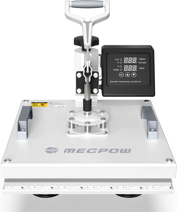 MP-3881 8-in-1 hittepersmachine, 30 oz grote capaciteit, verwarming met dubbele buis, nauwkeurige digitale bediening, 360 ° draaibaar