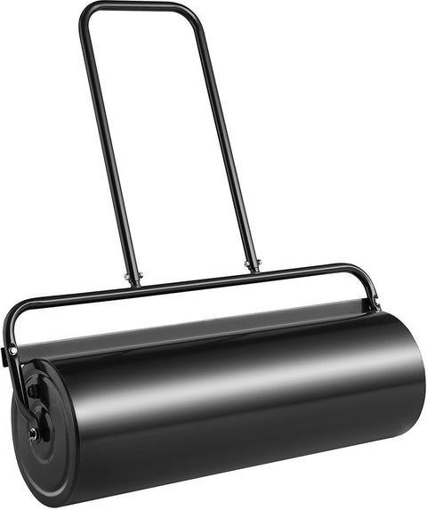 Gazonwals - Robuust Stalen Frame - 61 Liter Capaciteit - 99 x 30 x 112 cm  - Eenvoudig in Gebruik en Opbergen - Met U-Vormig Handvat - Voor Tuinen - Boerderijen en Groene Parken