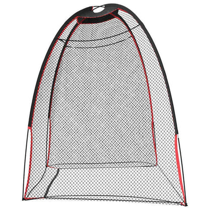 1 Portable Golf Practice Net | Suitable for Indoor/Outdoor Use, Durable and Easy to Install, Includes Training Net, Essential for Home Training, Black Polyester Material