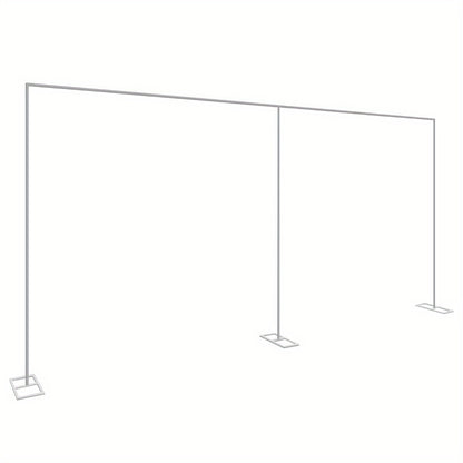 Achtergrondstandaard – Fotostatief – Achtergrondsysteem – Fotobackdrop – Studioframe – Verstelbaar Aluminium Frame – 3x6 Meter Groot – Stevig Carbonstaal