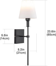 Wandlamp Oplaadbaar - Oplaadbare Wandlamp Draadloos Binnen Verstelbaar Afstandsbediening USB Wandverlichting Wandlamp Oplaadbaar