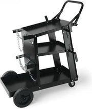 Laskar - Laswagen 3-Laags - Draaibare Wielen - Met Grote Opbergruimte - Met Anti Slip Handvat - Uitstekende Kwaliteit