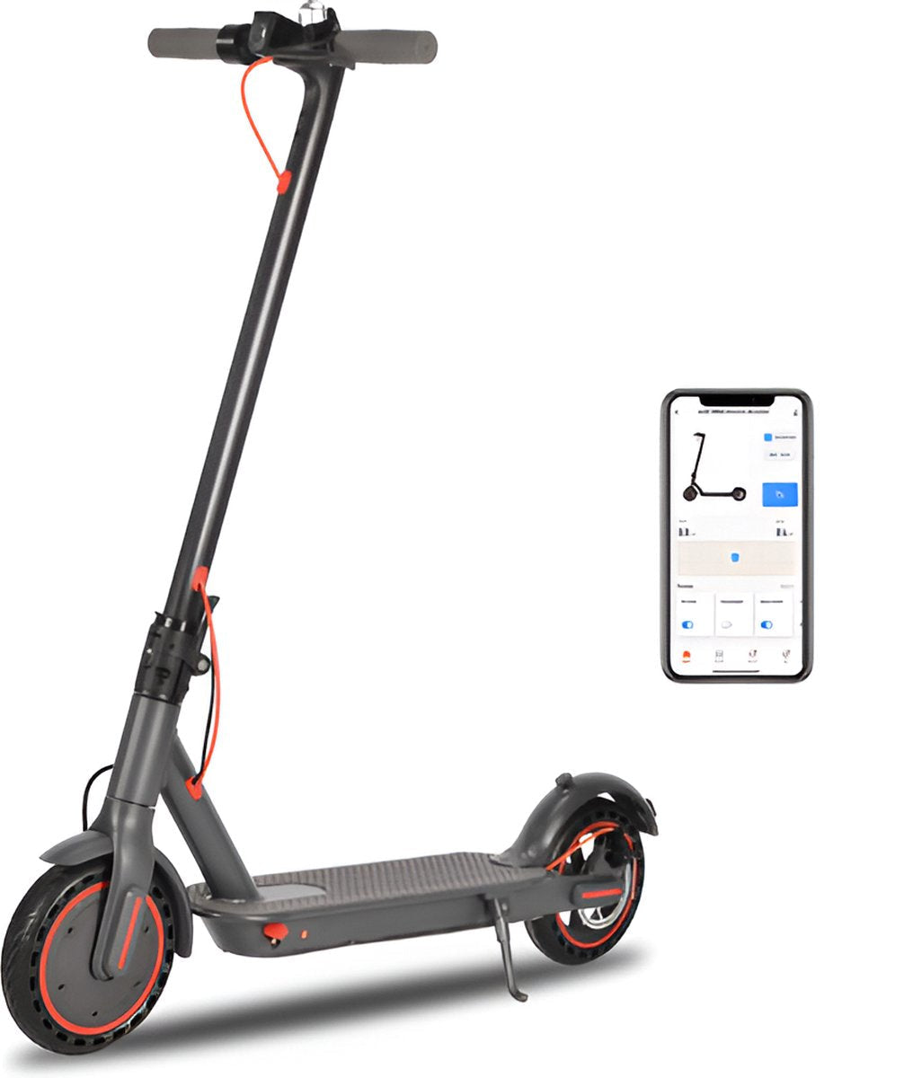 Elektrische Step - 350Watt - 30 KM/H - LED verlichting - Bereik tot 30KM - Anti-Diefstal optie - Cruise Control - IOS & Android APP - Anti Lek Banden - Makkelijk inklapbaar