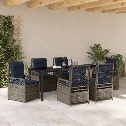 Verstelbare Tuinstoel – Ligstoel – Buitenstoel – Balkonstoel – Relaxstoel – 160 cm Lengte – Duurzaam PE-Rattan