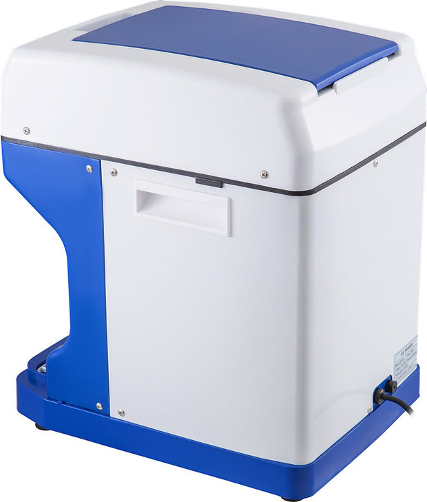 Commercieel Ijsscheerapparaat - Food Grade -  Materiaal,Hoogrenderende -  Motor & Blad - Lange Levensduur - 420 Roestvrijstalen Mes - Voor Thuis & Commercieel Gebruik - Wit/Blauw