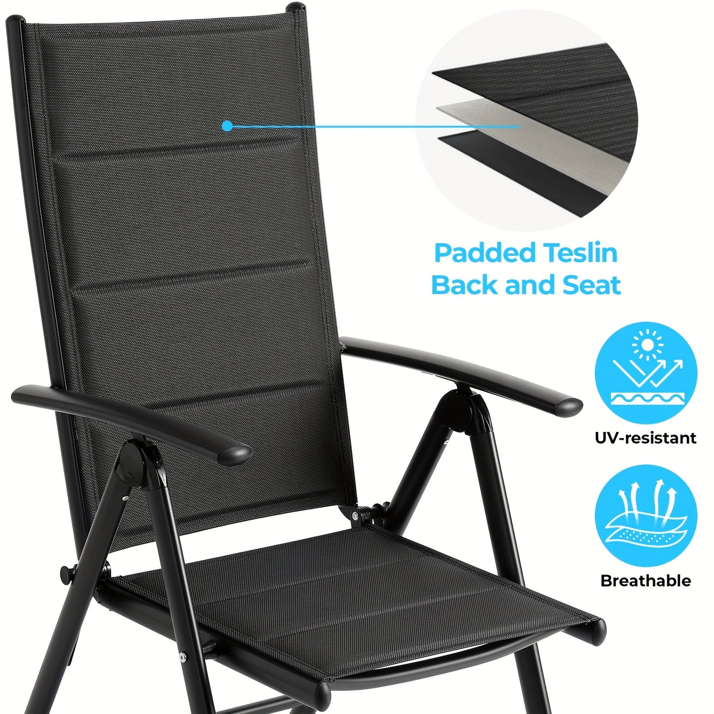 Loungeset – Tuinmeubelset – Tuinbank – Tuinmeubel – Balkonset – Weerbestendig PE Rattan – Zachte Afneembare Kussens – Inclusief Koffietafel – Zwart