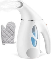 Kledingstomer - Stoomreiniger - Handstomer - Incl. Gratis Hittebestendige Handschoen & Gebruiksvriendelijk - 900W - Wit - 23x9x15cm