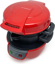 Ontbijtmachine 4-in-1: Sandwich Maker met Ei Reiniger, Broodrooster en Wafelijzer