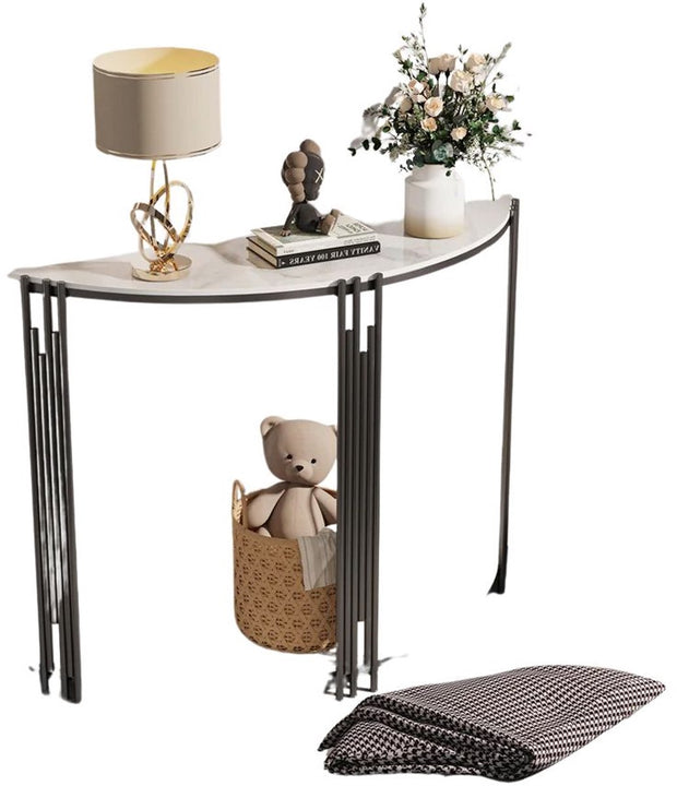 Side Table Rond - Sidetable - sidetable zwart - sidetable industrieel - sidetable wit - side table zwart