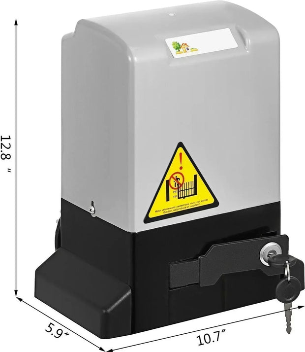 Schuifpoortopener - Schuifpoort aandrijving - Automatische Poortopener - Elektronisch poortopener - Hekopener - Afstandsbediening - Schuifpoortopener - Poort Opener - 4 M