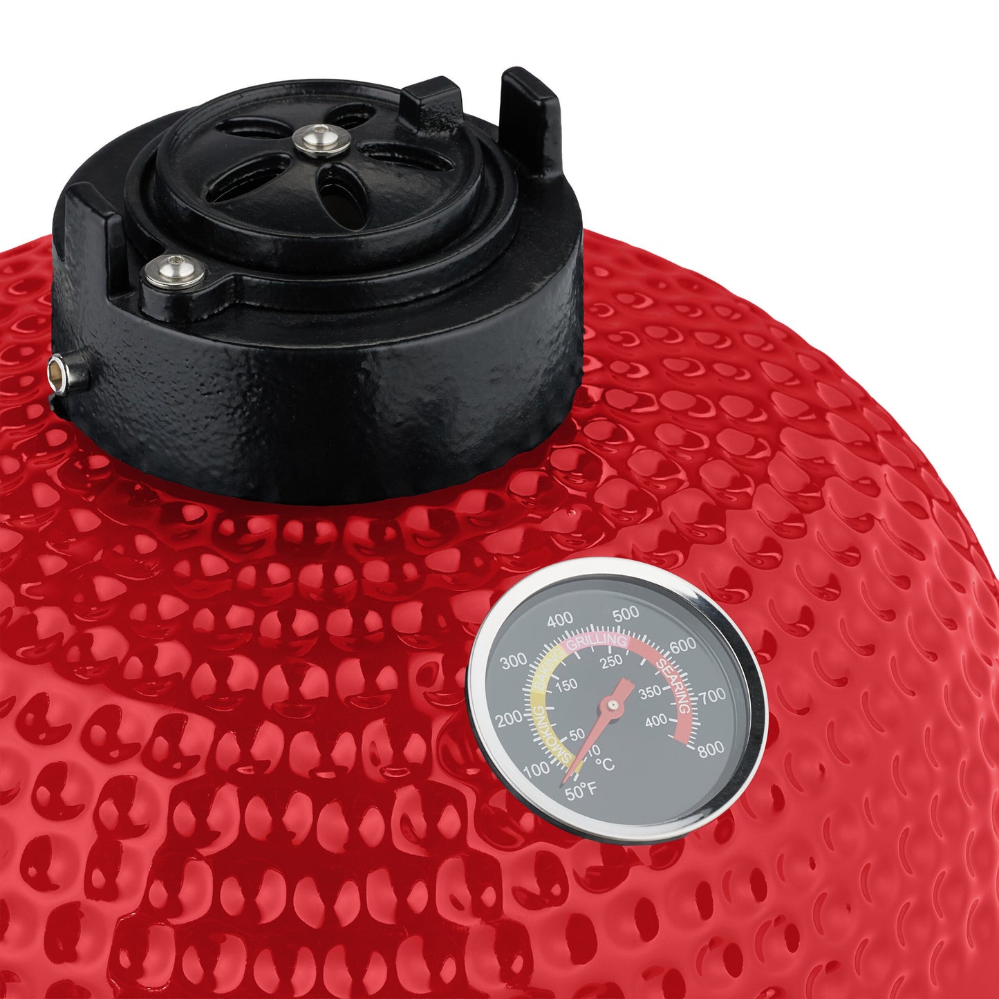 Kamado Grill – Barbecue – Keramische BBQ – Houtskoolbarbecue – Buitenkeuken – Groen – Ø 32 cm – Ingebouwde Thermometer – Energiezuinig Grillen