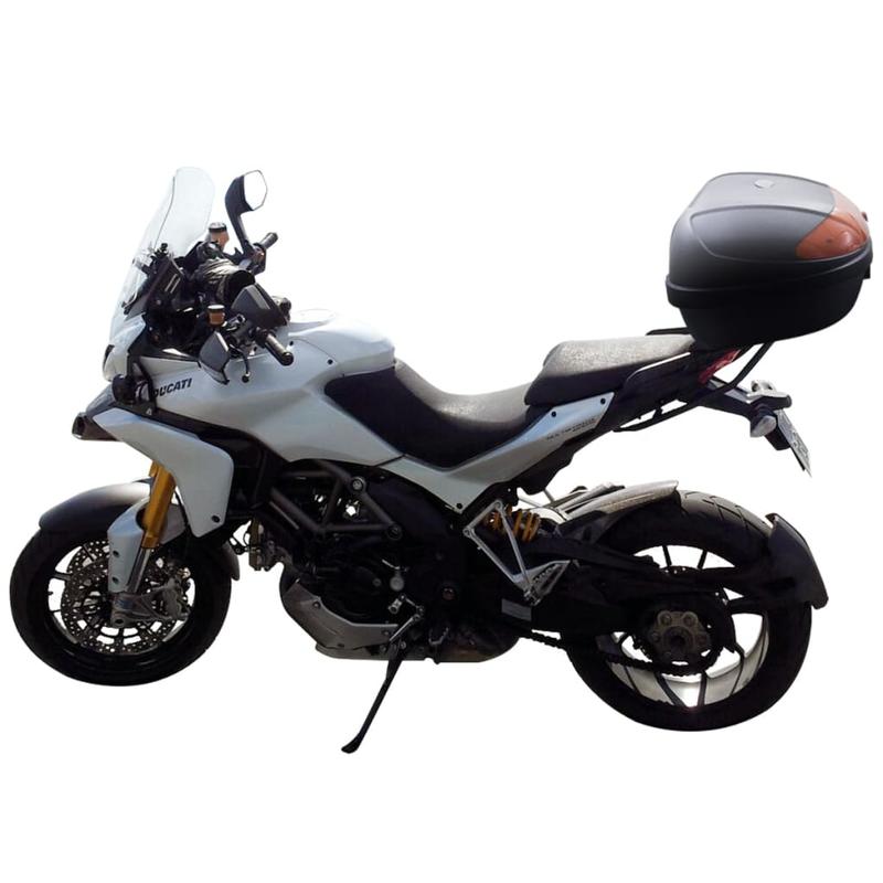 Motor Topcase – Motor Koffer – Helm Koffer – Bagagekoffer – Motor Achterbak – 72L Inhoud – Lichtgewicht PP Kunststof – Afneembare Draagband – Zwart