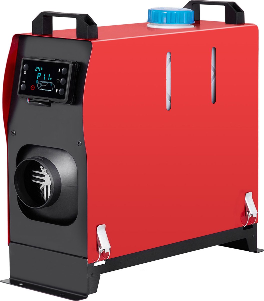 Diesel Standkachel - 5KW 12V - Luchtverwarmer met een Intelligente LCD - Monitor en Afstandsbediening - Autoverwarming-Auto Heater - Voor auto's, bussen, campers, vrachtwagens, technische voertuigen