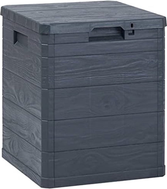 Opbergkast Buiten - Opbergkist Buiten - Kast Buiten - 90L - Anthracite