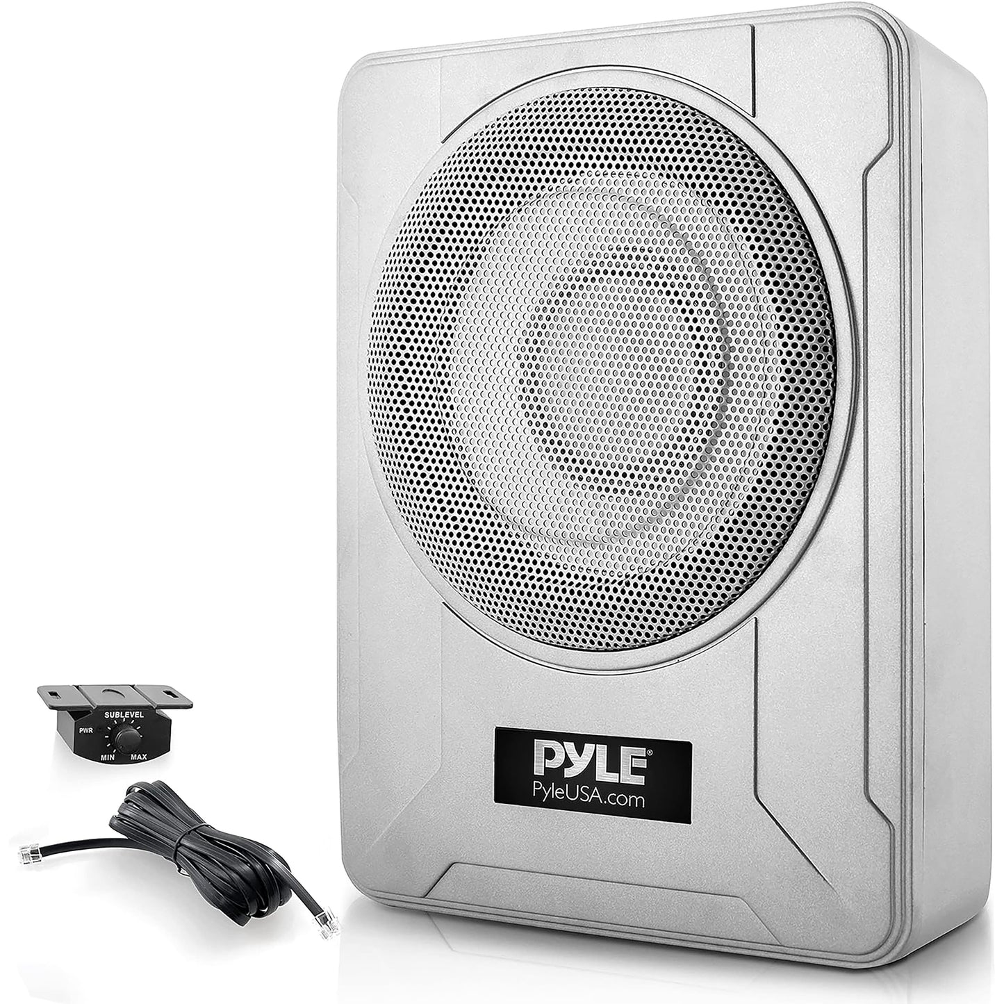 Subwoofer – Autosubwoofer – Actieve Subwoofer – Marine Subwoofer – Onderstoel Subwoofer – 600 Watt Versterker – Compact Laagprofiel Design