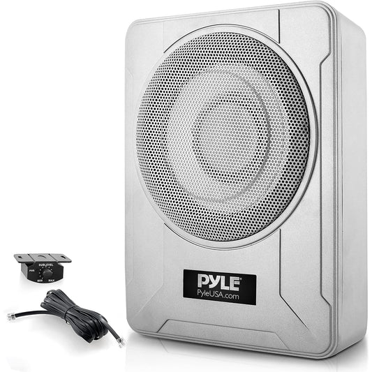 Subwoofer – Autosubwoofer – Actieve Subwoofer – Marine Subwoofer – Onderstoel Subwoofer – 600 Watt Versterker – Compact Laagprofiel Design