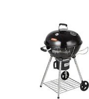 Barbecue - BBQ - Houtskool - Kogelbarbecue - Houtskoolgrill - 56cm Grill - 68,5x83x106cm - Met Wielen - Zwart