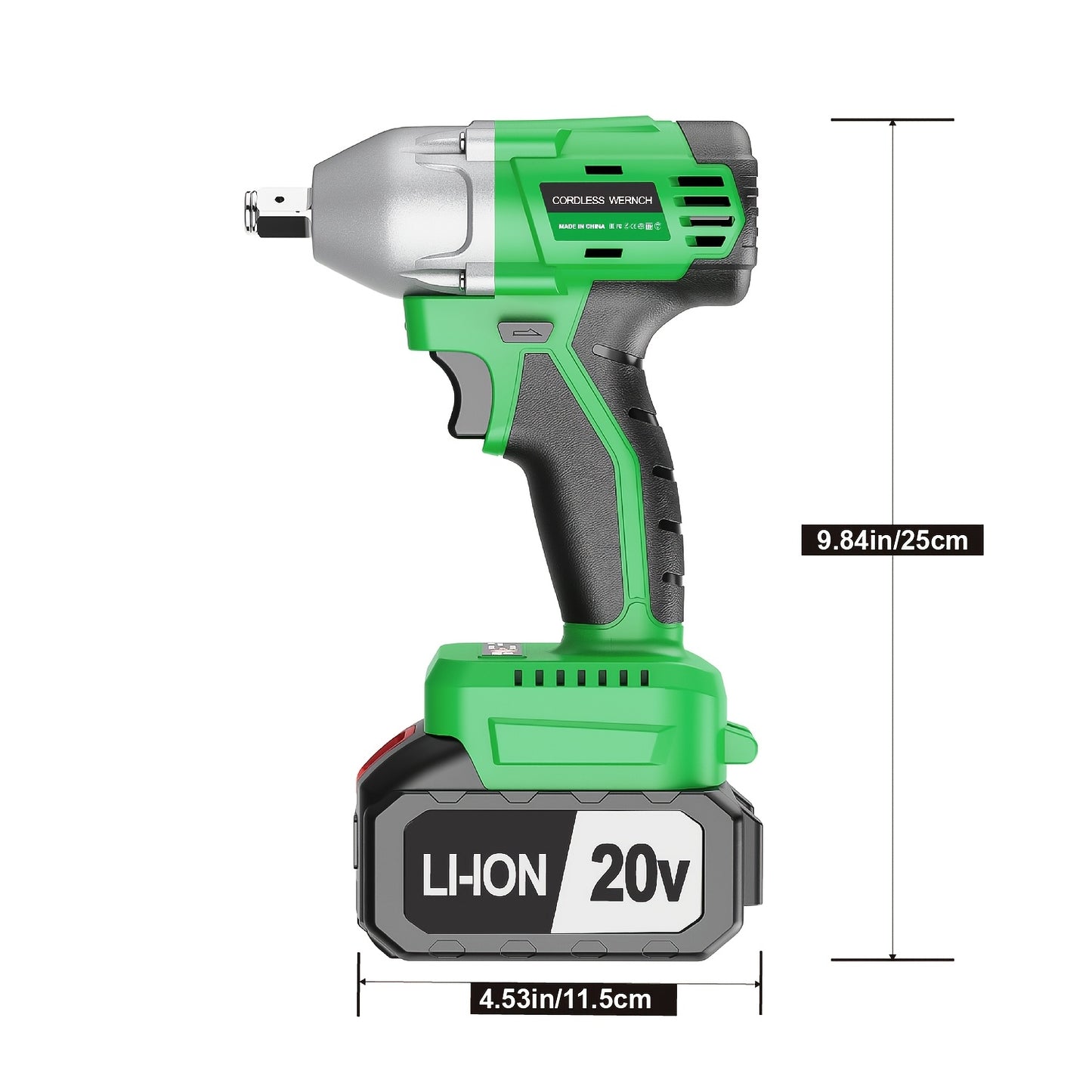 20V Boor- en Slagschroefset – Accuboormachine – Klopboormachine – Schroefmachine – Draadloze Boormachine – 2 Oplaadbare Batterijen – 4000mAh Lithium-ion Accu – Compact en Krachtig