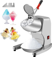 Slush puppy machine - ice crusher - slush puppy - schaafijs - RVS - elektrisch - zilver