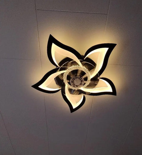 Ventilator Lamp - Plafondventilator - Zwart - Smart Lamp - Met Dimmer - 6 Standen Ventilator - Keuken Lamp - Woonkamerlamp - Moderne lampProductbeschrijvingSneller in huisBij 2 partners        Brilliant Slimline - Plafondventilator - Met verlich