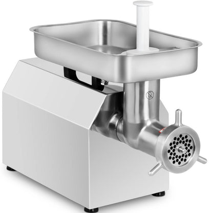 Professionele Vleesmolen 480 kg/u – 1.100 W RVS Slagkracht voor Horeca & Slagerij Professionele Vleesmolen 480 kg/u – 1.100 W RVS