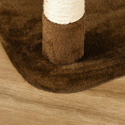 Krabpaal – Kattenboom – Kattenhuis – Kattentoren – Krabmeubel – Plush Bekleding – 65x50x153 cm Groot