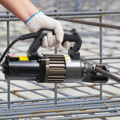 Wapeningstaal Knipper – Stalen Staafknipper – Rebar Cutter – Elektrische Staalsnijder – Hydraulische Knipschaar – Krachtige 1000W Motor – Lichtgewicht Aluminium Behuizing – Zwart