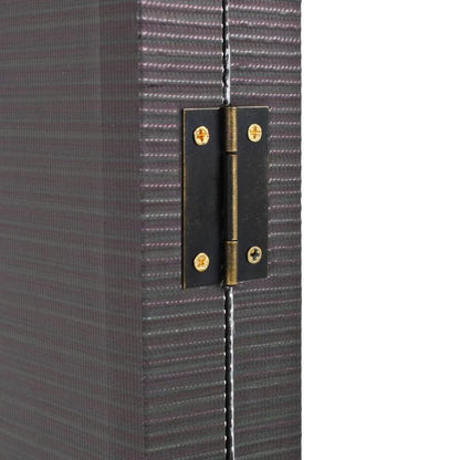 Kamerscherm – Room Divider – Privacy Scherm – Slaapkamer Scherm – Vouwscherm – Meerkleurig Design New York By Night – 228 x 170 cm – Hoogwaardig Hardhout