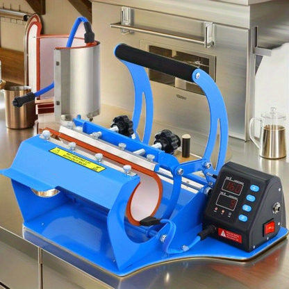 Hittepers Voor Mokken – Sublimatiepers – Koffiebekerpers – Bekers Hittepers – 11oz En 20oz – Duidelijk LCD-Display – Afneembare Matjes