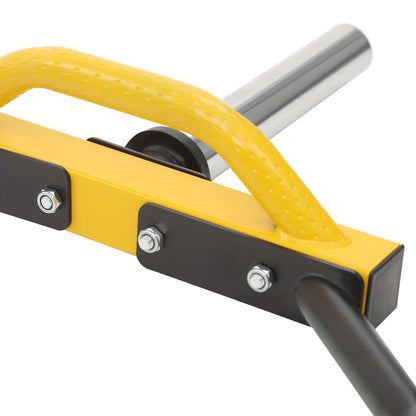 149.69KG Capacity Yellow Hex Dumbbell Bar with Spring Clip Collars, Ergonomic Non-Slip Handles - Ideal for Gym, Home & Workout Use, Personal Fitness Accessory|Secure Grip Dumbbell|Tungsten Steel Bar, Gym Accessories