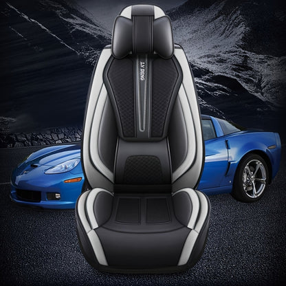 Autostoelhoes – Seat Cover – Stoelhoes – Autostoelbekleding – Autostoelhoes – 5-Zits PU-Leder – Waterafstotend & Ademend