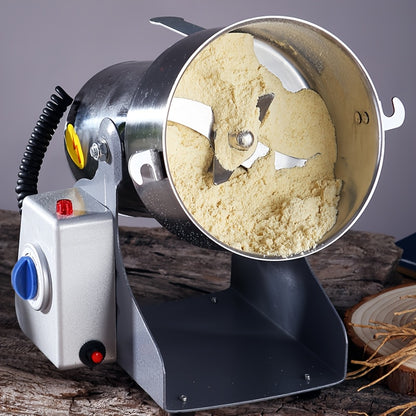 Korenmolen – Koffiemolen – Kruidenmolen – Meelmolen – Roestvrij Staal – 1400W Motor – 800 Gram Inhoud