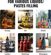 Handmatige Vulmachine - Vloeistofvulmachine - 5-50ml - 10L Trechter - Verstelbare Capaciteit - Voor Diverse Vloeistoffen