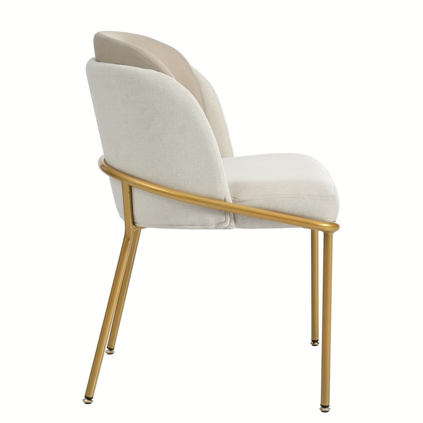 Moderne Eetkamerstoelen – Stoelen Zonder Armleuningen – Design Stoelen – Comfortabele Stoelen – Blauw – Verstelbare Voeten – Stevig Metalen Frame