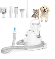 Professionele Hondenfohn - Hondentondeuse - Trimset 5-in-1 - Trimmer - Stofzuiger - Borstel - Dieren - Katten - Honden