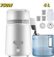 Destilleerapparaat- Destilleerketel - Water Destilleerder - 4L - Maak Zelf Gedestilleerd Water - Puur Water