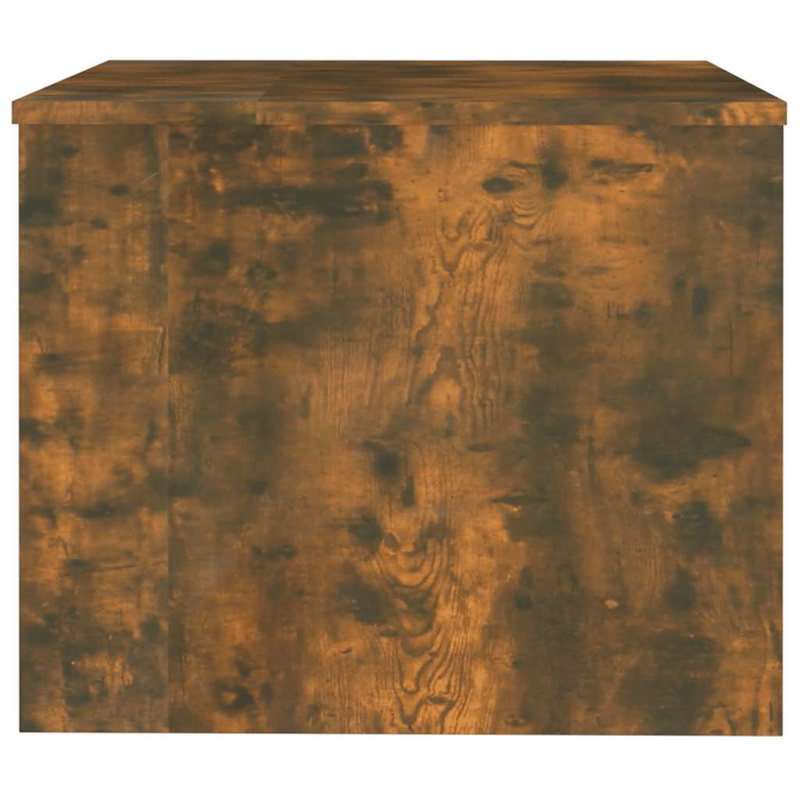 Modern Rectangular Solid Acacia Wood Coffee Table - 80x50x40cm, Smoked Oak Finish, Lightweight & Durable, Easy Assembly, No Power Needed, Perfect for Living Room or Outdoor Spaces, Indoor/Outdoor Use, Coffee Table for Living