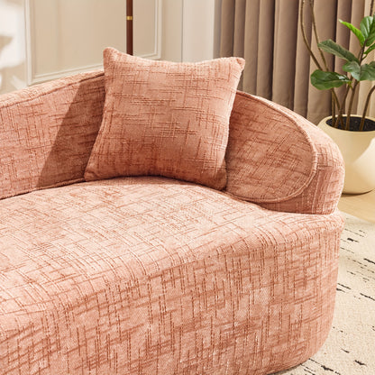 Slaapbank – Bedbank – Sleeperbank – Klikbank – Slaapbank Roze – Ruimtebesparend Ontwerp – Zachte Katoenen Bekleding