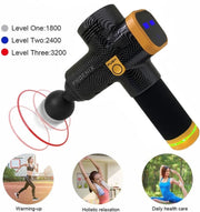 Handmassage Apparaat - Massage Gun Luxe - Klopmassage Apparaat - Klopmassage Apparaat - Zwart - Grijs