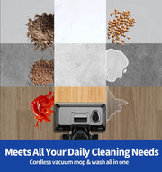 Vacuum Cleaner - Stick Vacuum Cleaner - Dust Vacuum Cleaner - Stick Vacuum Cleaner - Transparent - Cordless - 500W - 17.5kpa