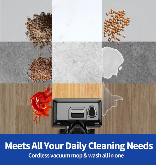 Vacuum Cleaner - Stick Vacuum Cleaner - Dust Vacuum Cleaner - Stick Vacuum Cleaner - Transparent - Cordless - 500W - 17.5kpa