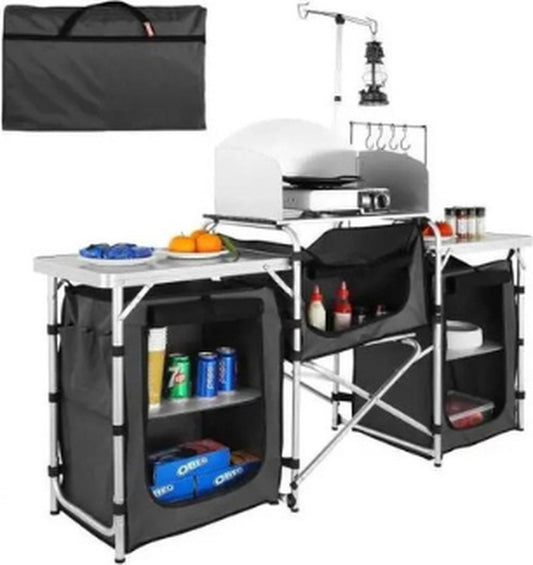 Camping keuken - Campingkeuken inklapbaar - Kampeerkeuken - Campingkeuken opvouwbaar