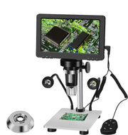 Digitale Microscoop - Met 9 Inch Verstelbare Display HD - LCD 1200x - Camera USB - 10 Led Lampen