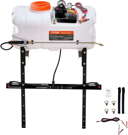 ATV Sproeier - Werkdruksproeier 72PSI - Inclusief 20ft Slang en 8ft Snelkoppelingsleiding - 7L/min -12 V -0,1-0,5 MPa Pomp - voor ATV's UTV's Tractoren - Zowel Professionals Als Amateur-Tuinders